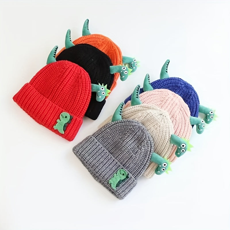 Dino Muts voor Kinderen – Zachte Winter Beanie