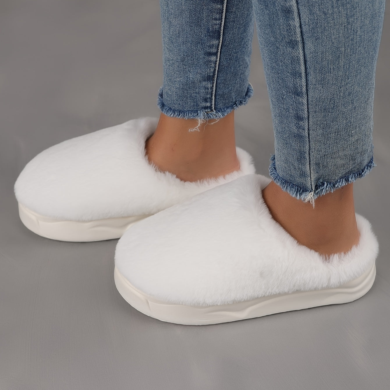 Schattige Dierenprint Slippers vrouwen - Warme winter sloffen