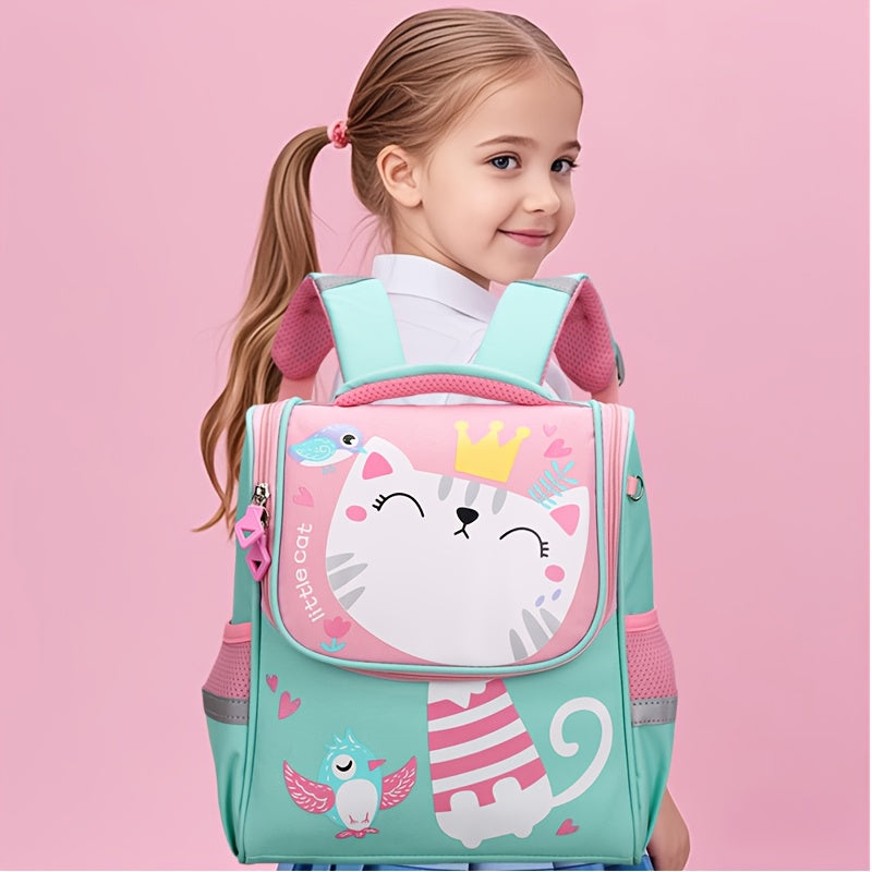 Kitten Rugzak voor Meisjes – Kleuter Schooltas
