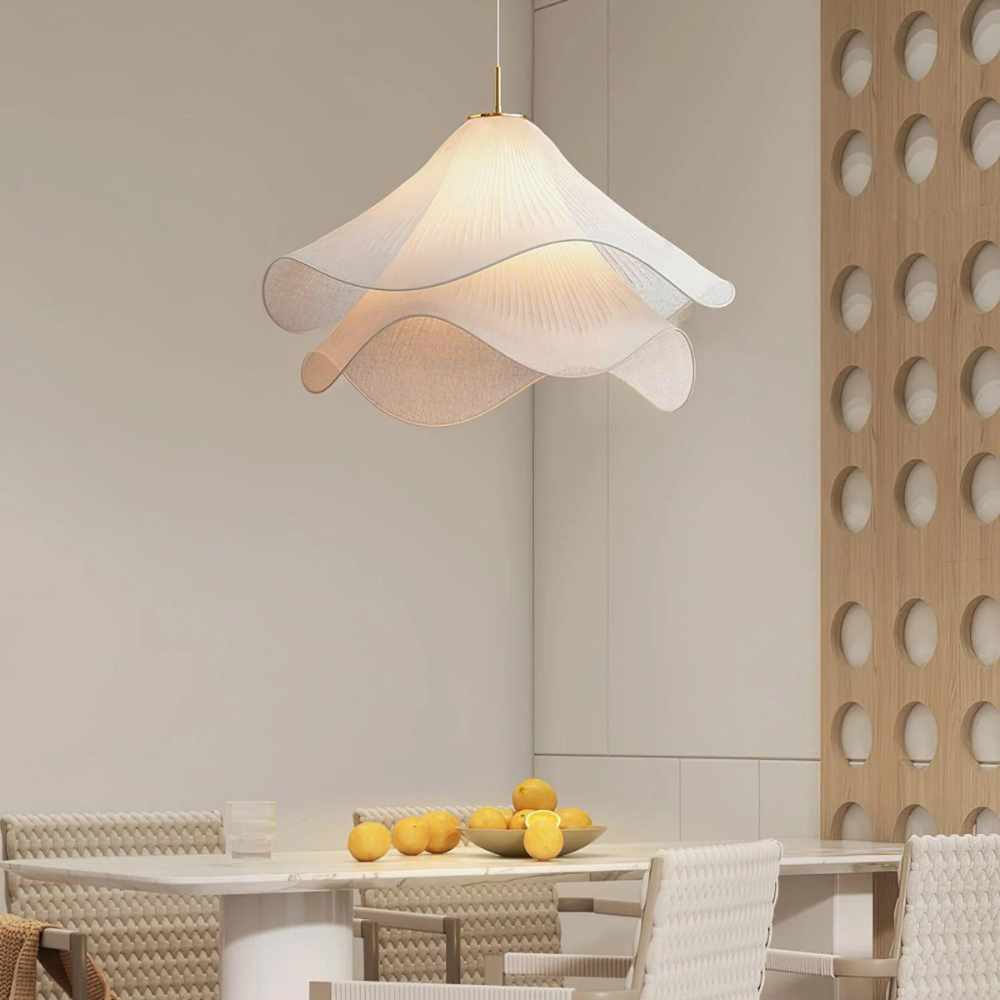 Boho Chic Plafondlamp – Warm LED Licht 3000K-6000K Japandi style