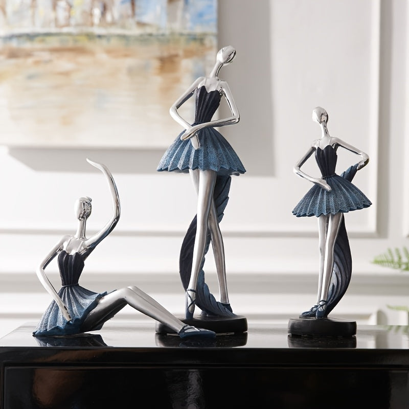 Balletdanseres Sculptuur – Elegante Decoratie voor Woonkamer