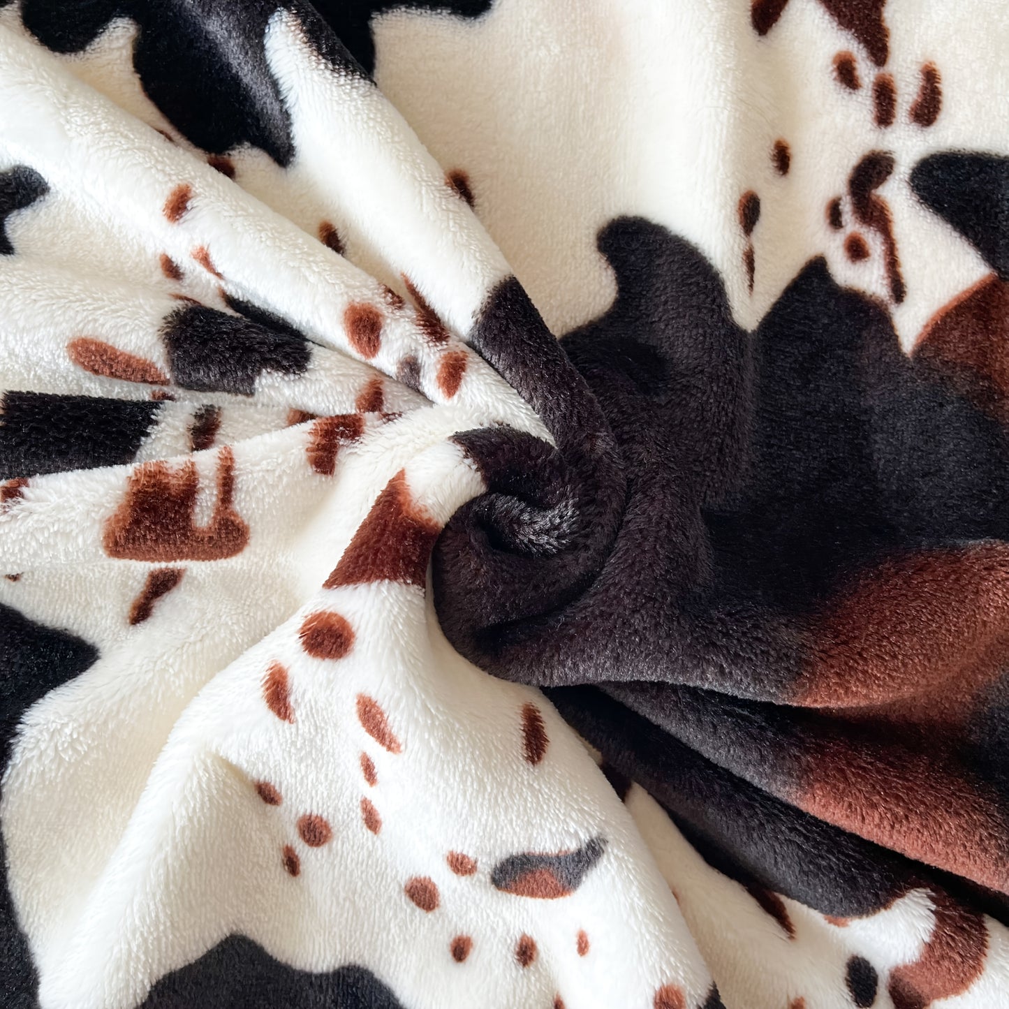 Koeienprint Deken – Zacht & Warm Fleece Plaid