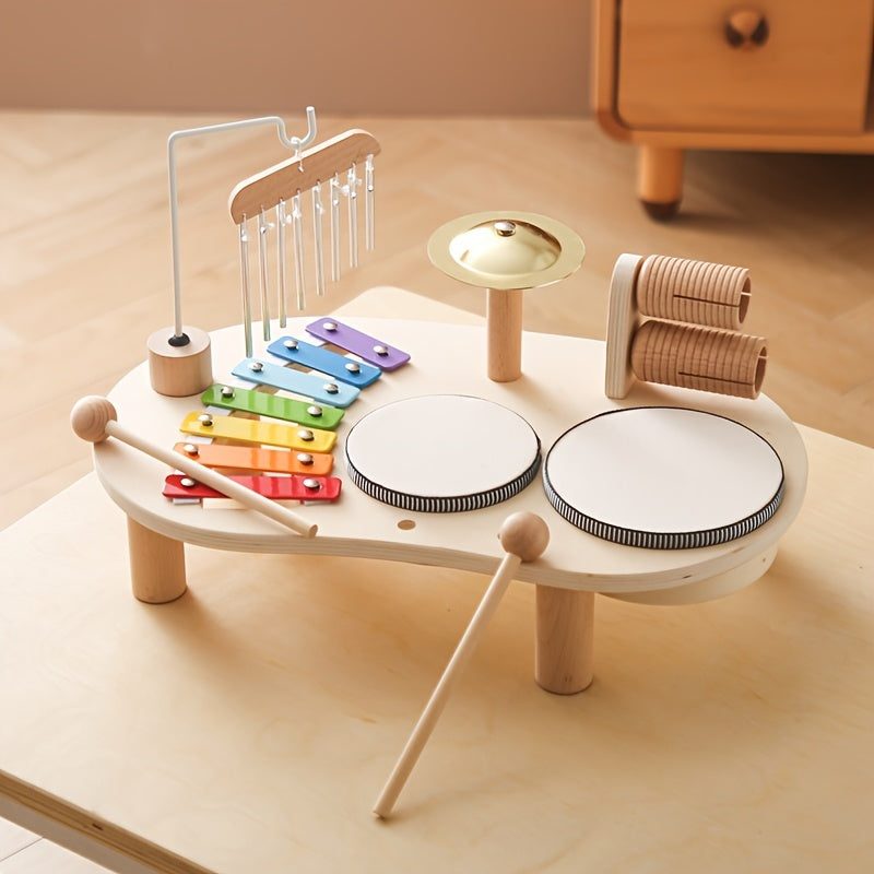 Houten Kinder Muziektafel – Creatief & Educatief Speelplezier!