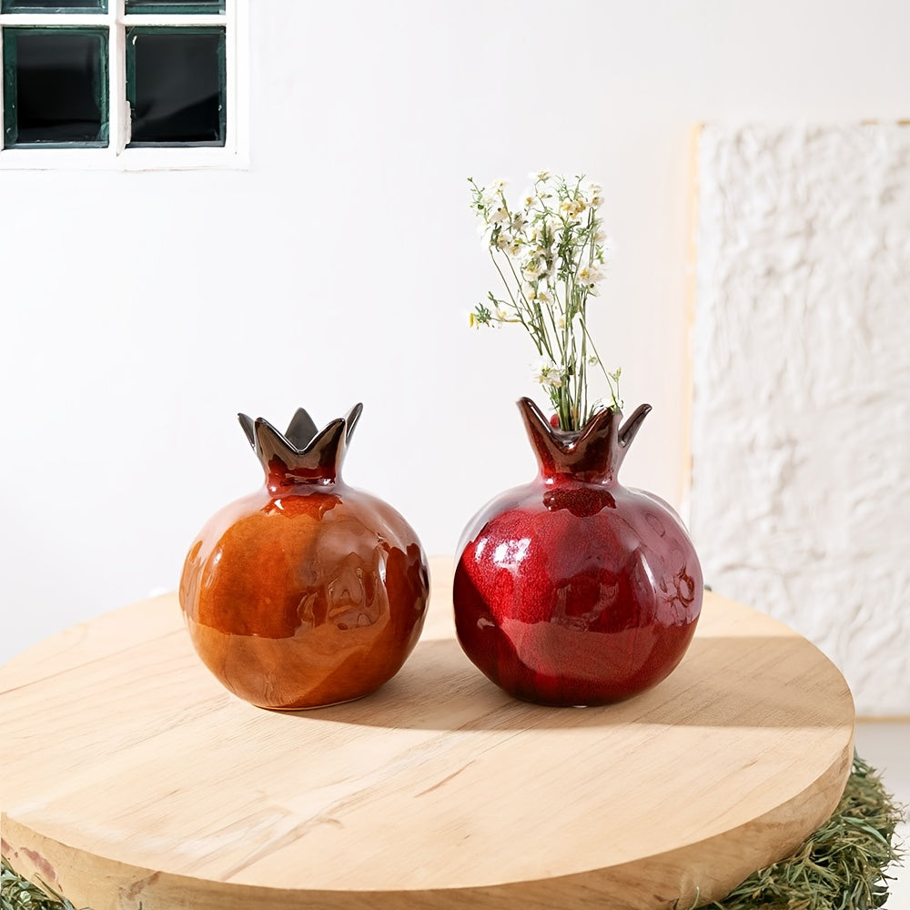 Keramische Granaatappel Vaas – Moderne Decoratie Interieur