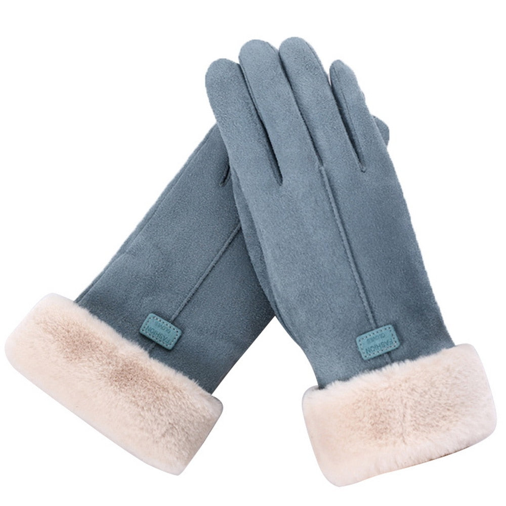 PASHION Warme Waterdichte Handschoenen – Touchscreen, Fleece Gevoerd voor Dames