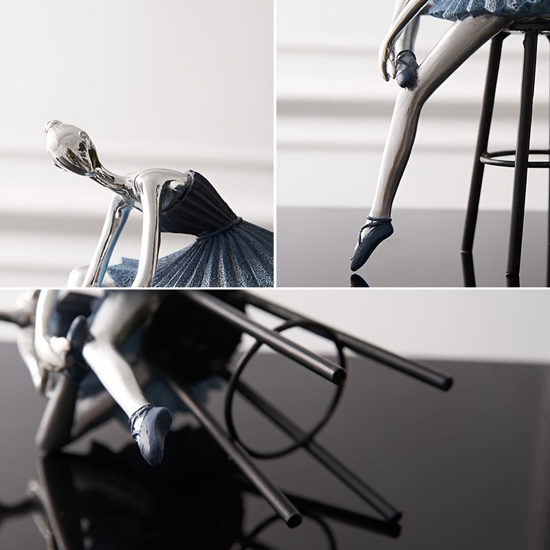 Balletdanseres Sculptuur – Elegante Decoratie voor Woonkamer