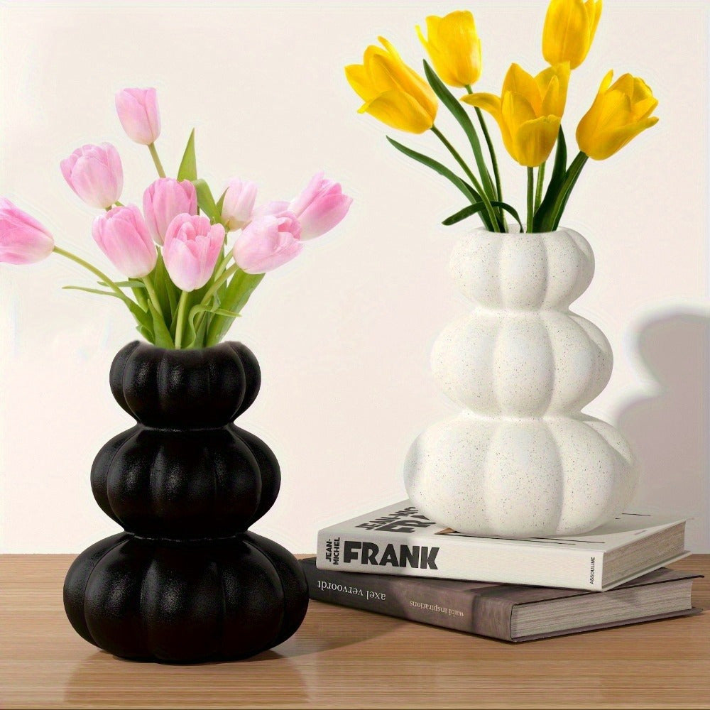 Keramiek Pompoen Vaas – Moderne Herfst Decoratie