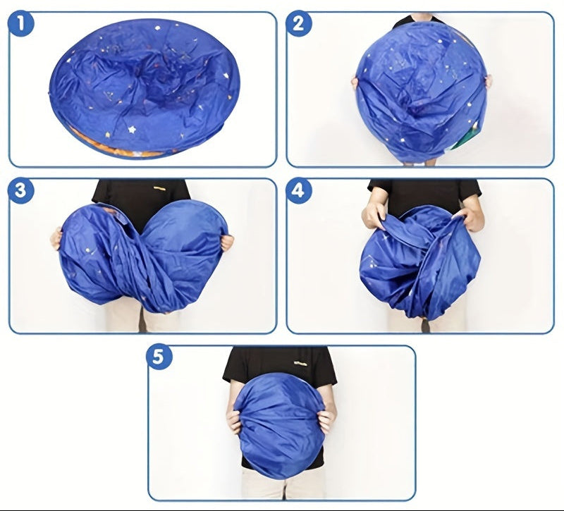 Opvouwbare Ruimte Speeltent – Kindertent voor Binnen & Buiten