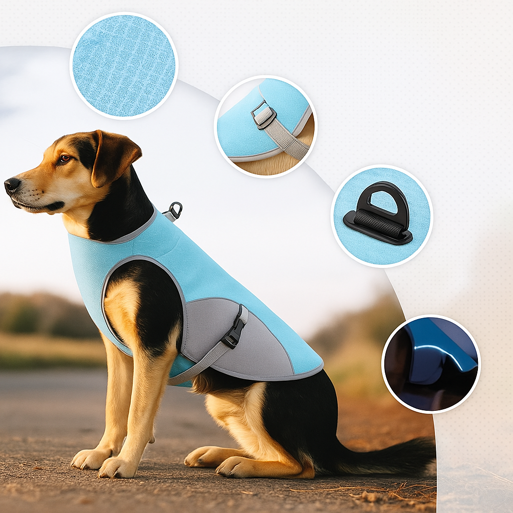 Honden Koelvest Luxe - Verkoelend & Comfortabel