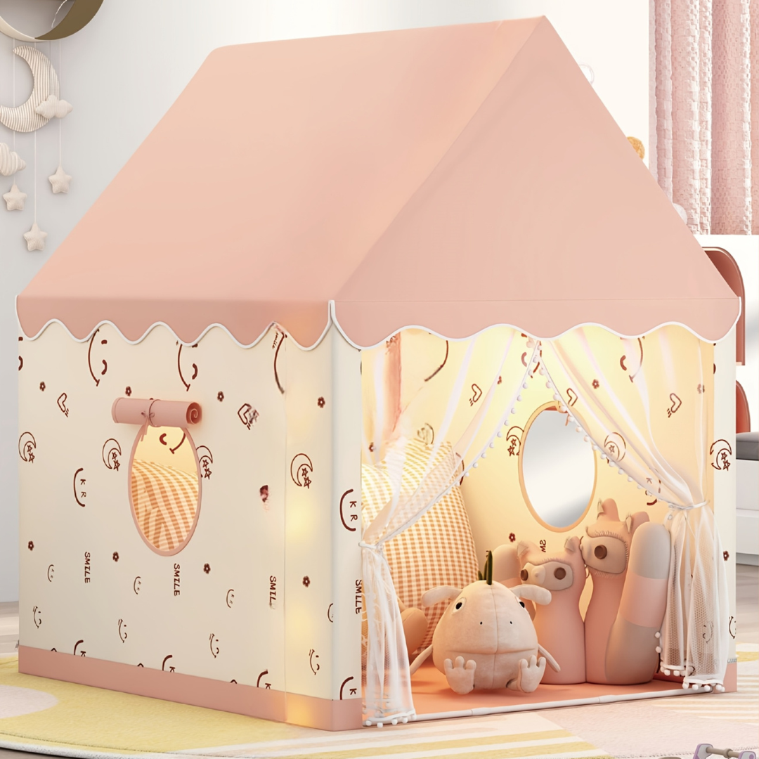 Prinsessen Speeltent voor Kinderen – Magisch Speelhuis voor Binnen & Buiten