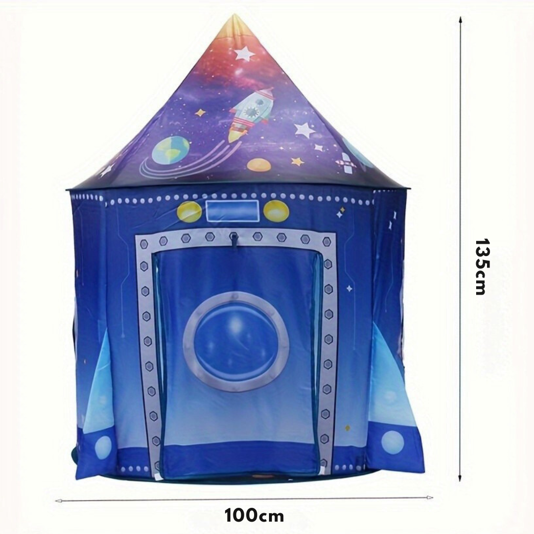 Opvouwbare Ruimte Speeltent – Kindertent voor Binnen & Buiten