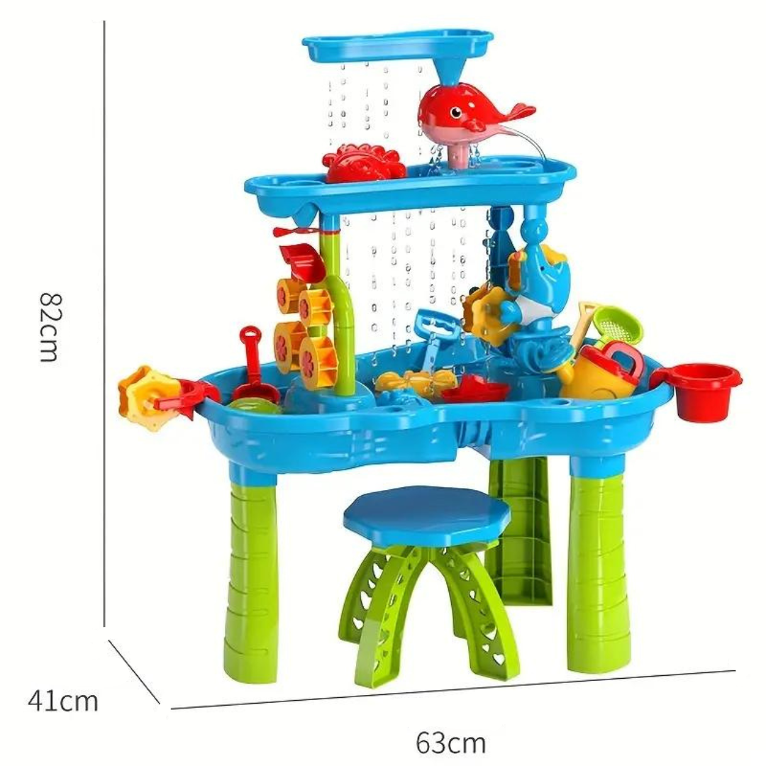 SplashZone 3-in-1 Speeltafel Voor Zand En Water