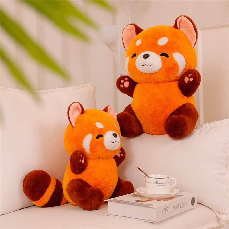 Rode Panda Knuffel - Schattig Pluche Speelgoed