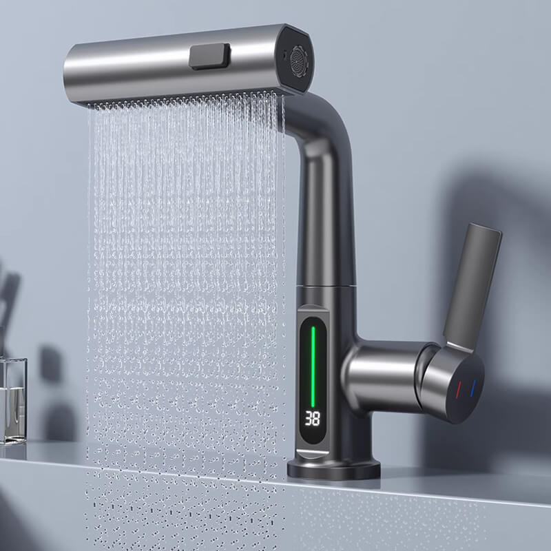 Slimme Keukenkraan met LED Display – Innovatief & Waterbesparend