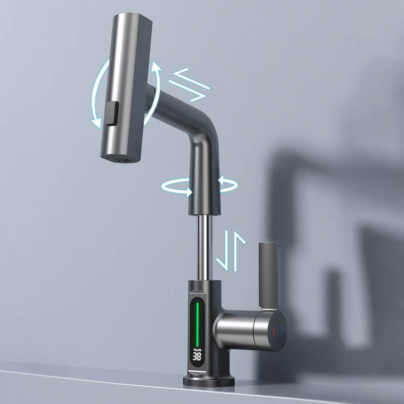 Slimme Keukenkraan met LED Display – Innovatief & Waterbesparend