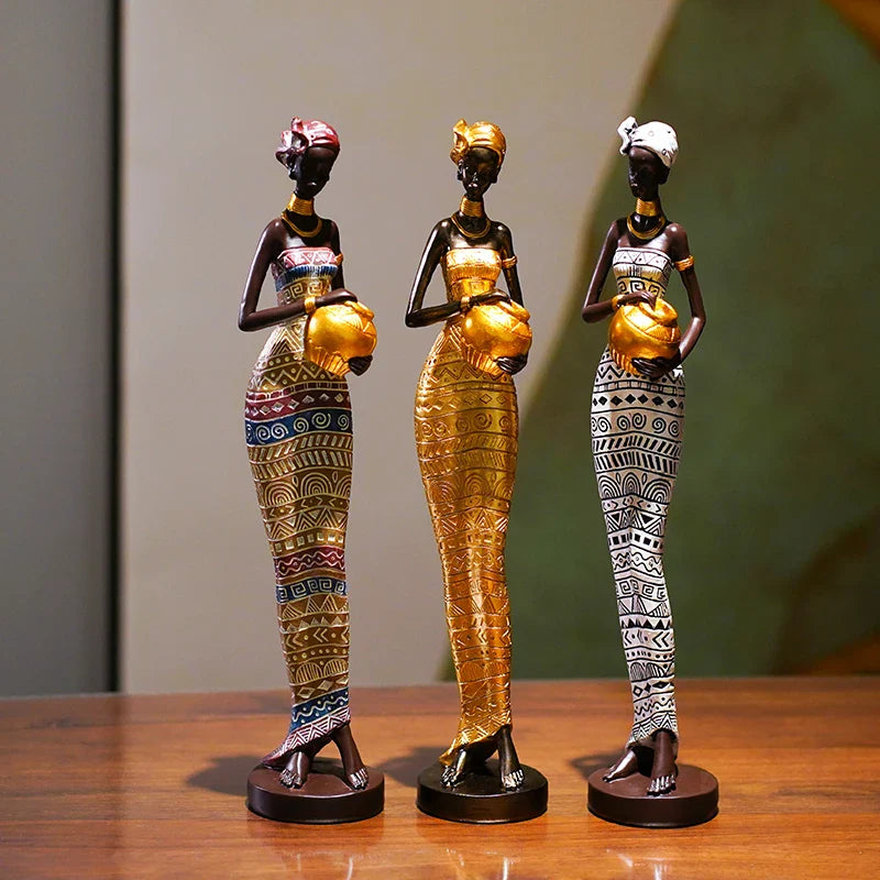 Afrikaanse Stijl Beeld – Stijlvolle Woondecoratie voor Jouw Interieur