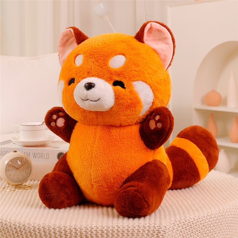 Rode Panda Knuffel - Schattig Pluche Speelgoed