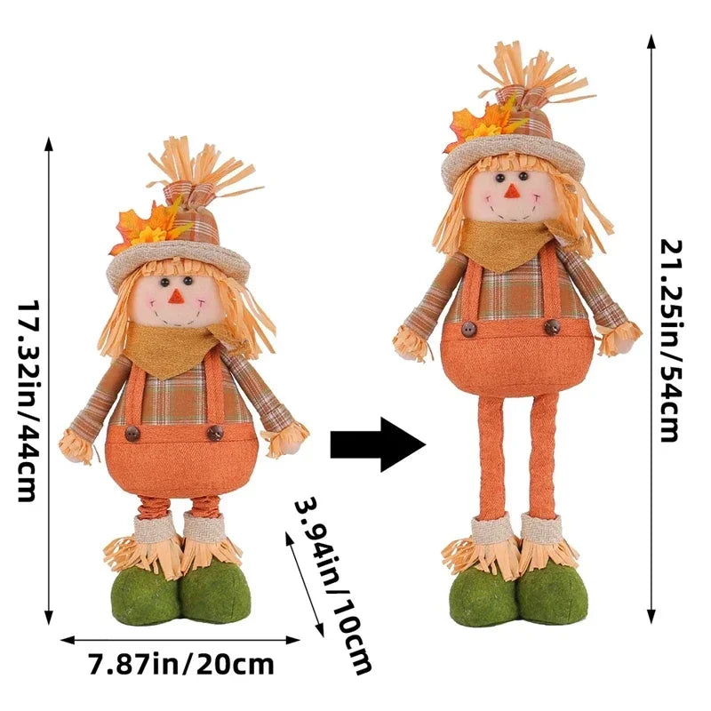 Herfst Kabouter Decoratie – Verstelbare Pluche Gnome