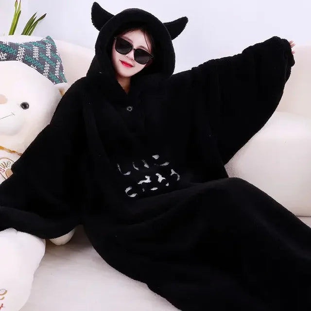 Oversized Hoodie Deken – Warme Pluche Loungewear
