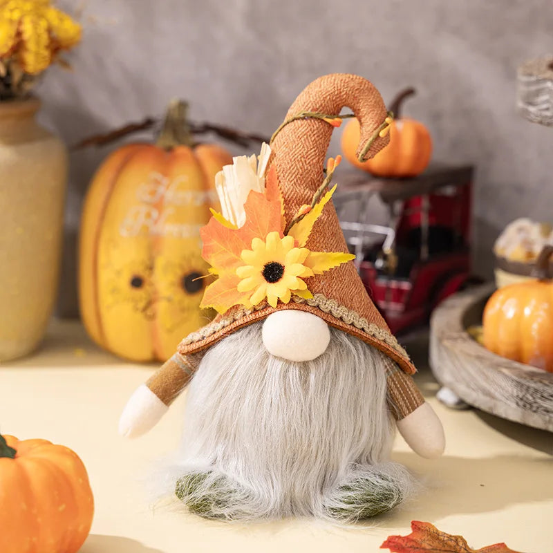 Herfst Decoratie – Gnome met LED Verlichting