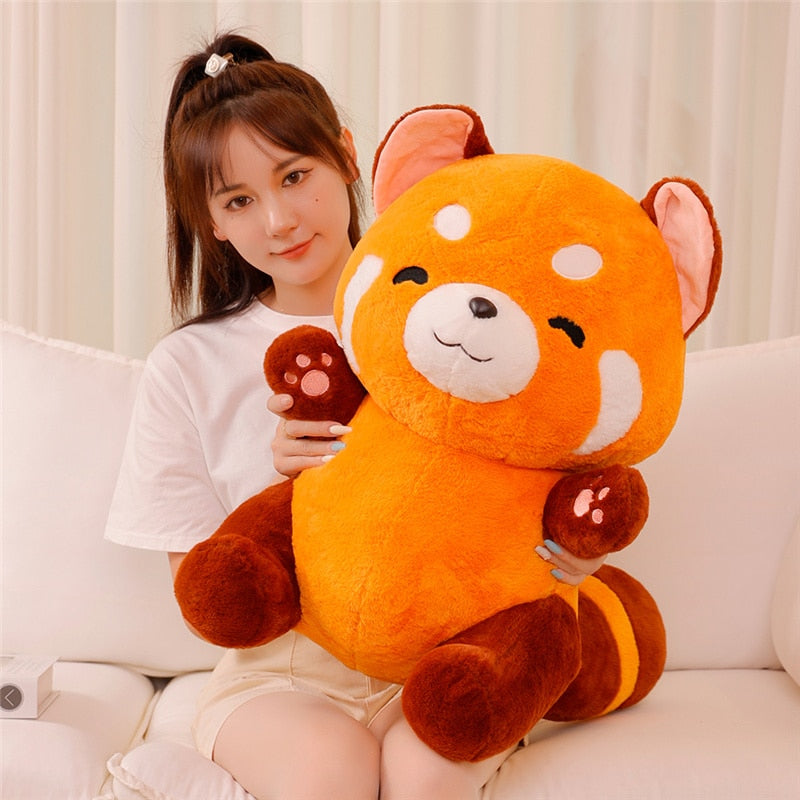 Rode Panda Knuffel - Schattig Pluche Speelgoed