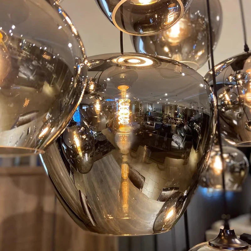 Moderne Hanglamp – Luxe Glaslamp Industrieel Interieur