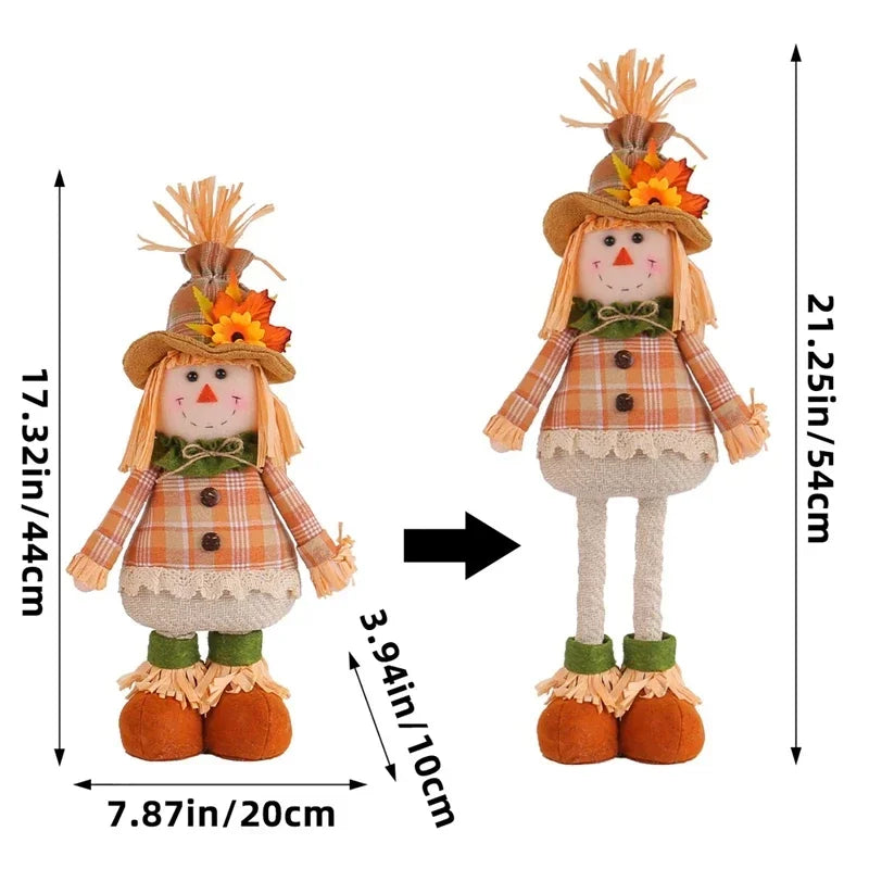 Herfst Kabouter Decoratie – Verstelbare Pluche Gnome