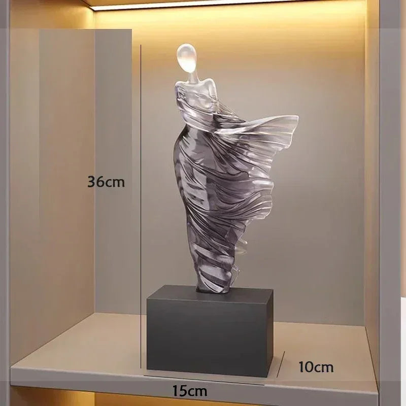 Beeld 'In the Wind' – Moderne Kunst voor Interieur & Kantoor