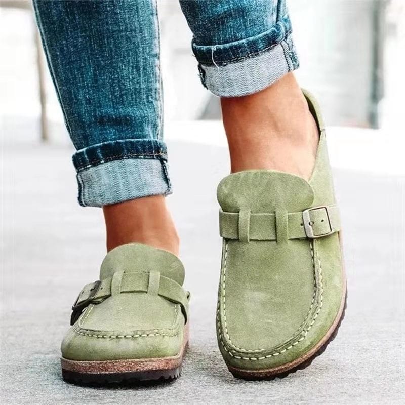 Suède Sandalen Heren – Loafer Stijl met Comfortabele Pasvorm