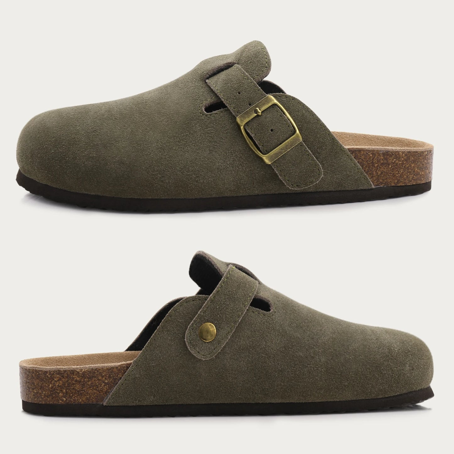 OrthoWalk – Unisex Suede Orthopedische Slippers