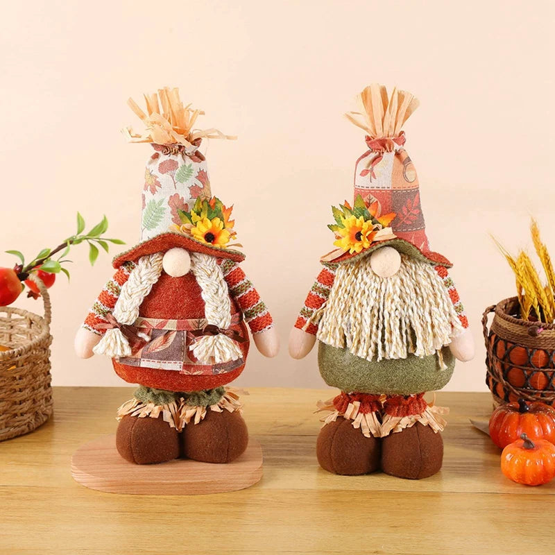 Herfst Kabouter Decoratie – Verstelbare Pluche Gnome