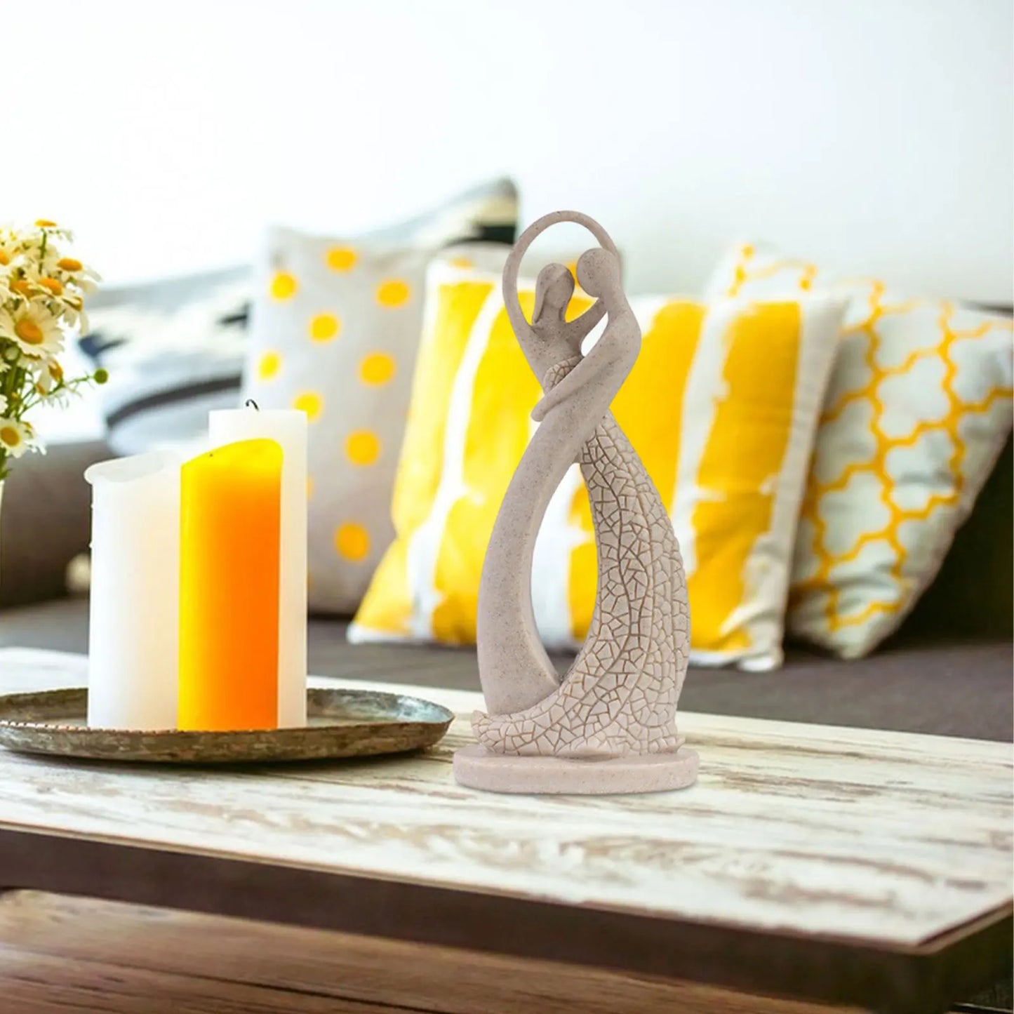 Dansend Koppel Beeld – Stijlvolle & Unieke Woondecoratie