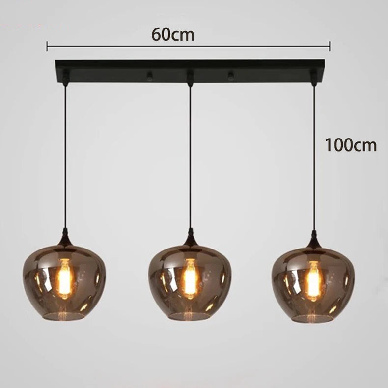 Moderne Hanglamp – Luxe Glaslamp Industrieel Interieur