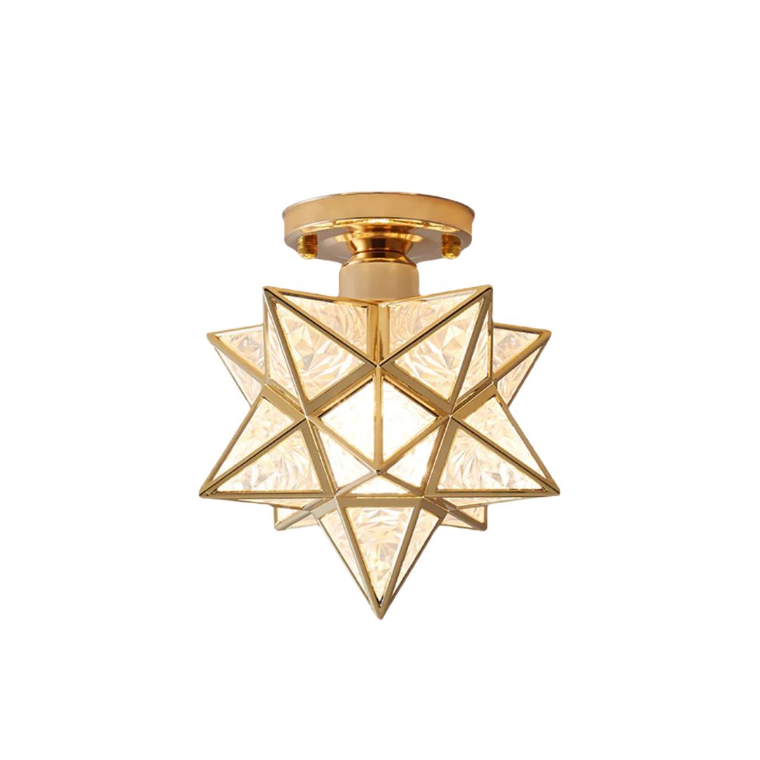 Stervorm Plafondlamp – Moravian Star Design
