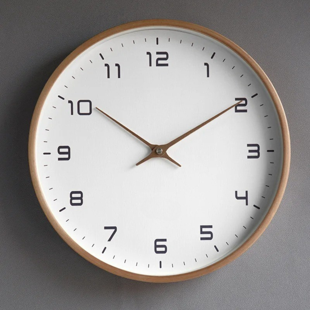 Scandinavische Houten Wand Klok