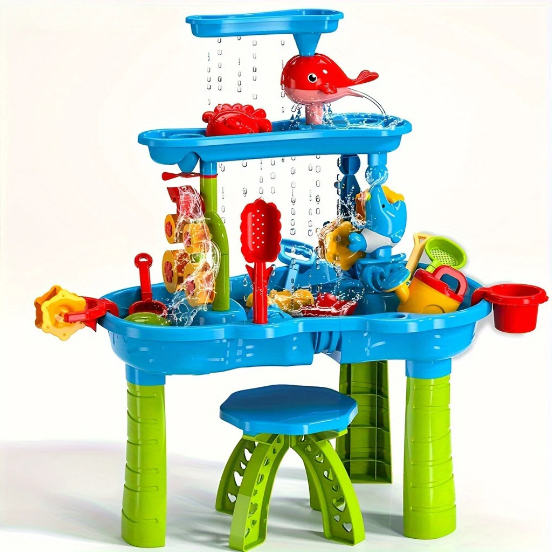 SplashZone 3-in-1 Speeltafel Voor Zand En Water