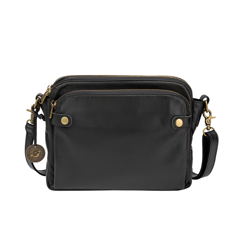 LuxBag - Leren crossbody schoudertas dames tas