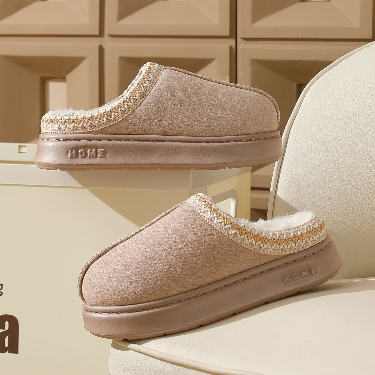 2025 Style Fleece Sloffen - Warme huis slippers voor vrouwen