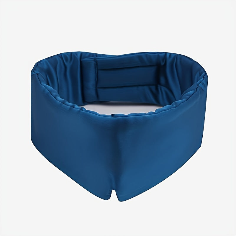 Luxe Satijnen Slaapmasker met Klittenbandsluiting
