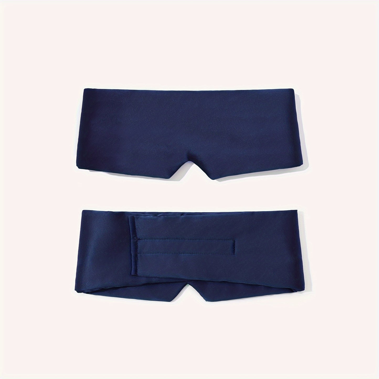 Luxe Satijnen Slaapmasker met Klittenbandsluiting