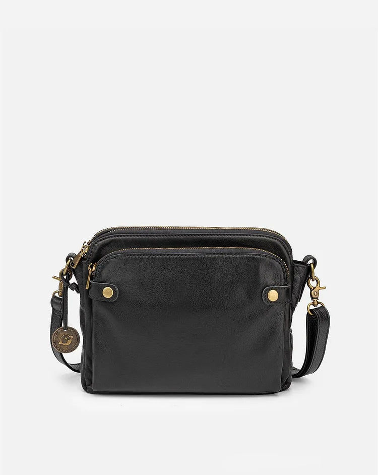 LuxBag - Leren crossbody schoudertas dames tas
