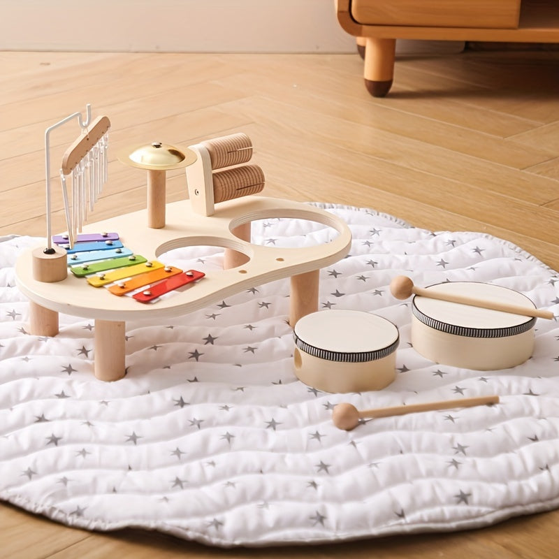 Houten Kinder Muziektafel – Creatief & Educatief Speelplezier!