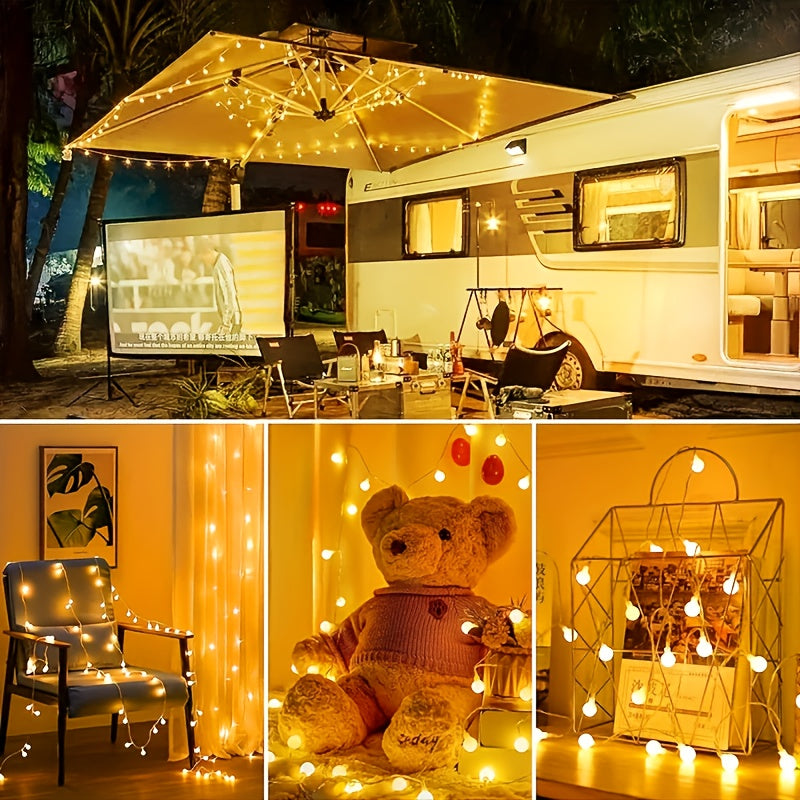 LED Tuin Verlichting – 40 Lichtbolletjes voor Feest, Bruiloft & Tuin