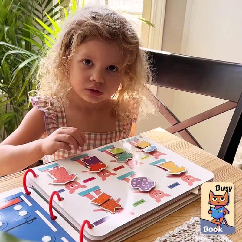 Busy Book – Educatief Zintuigen Boek voor Kinderen
