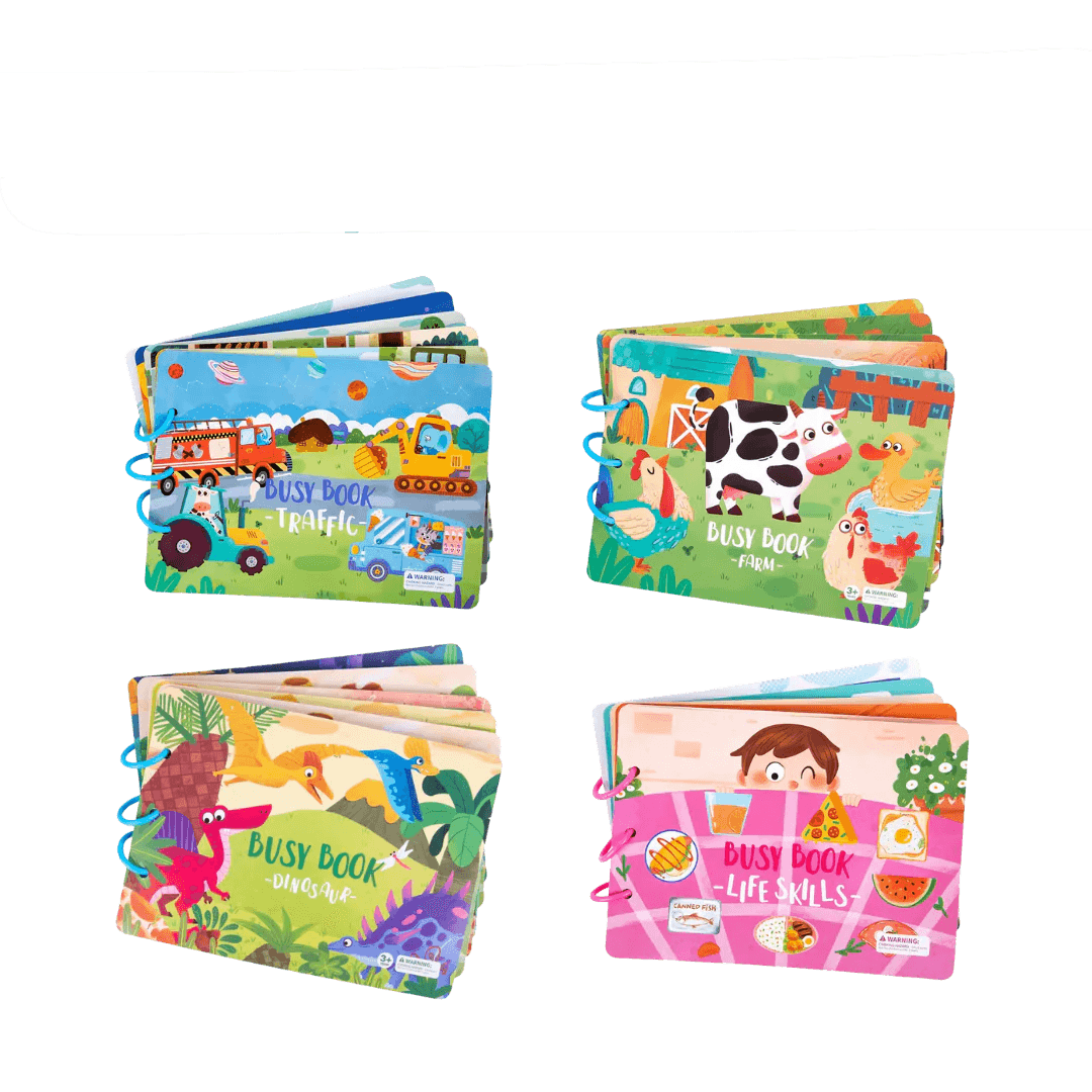 Busy Book – Educatief Zintuigen Boek voor Kinderen