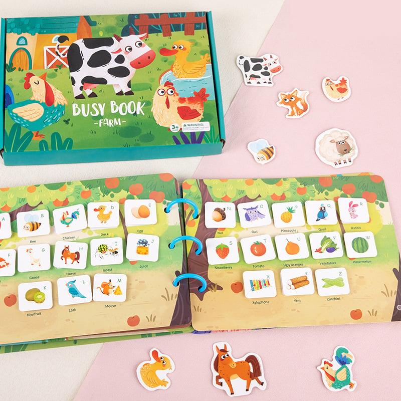 Busy Book – Educatief Zintuigen Boek voor Kinderen