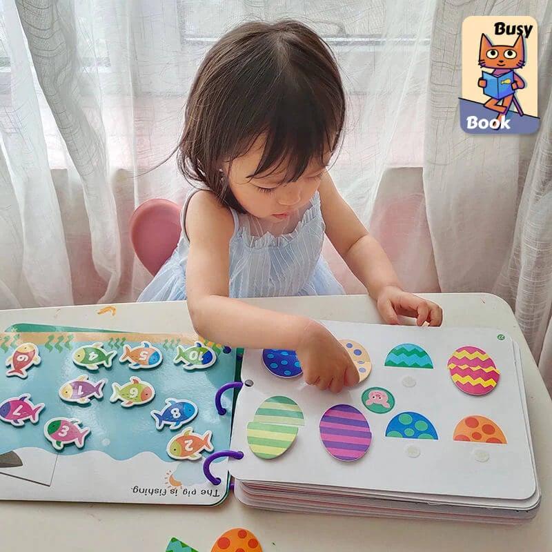 Busy Book – Educatief Zintuigen Boek voor Kinderen