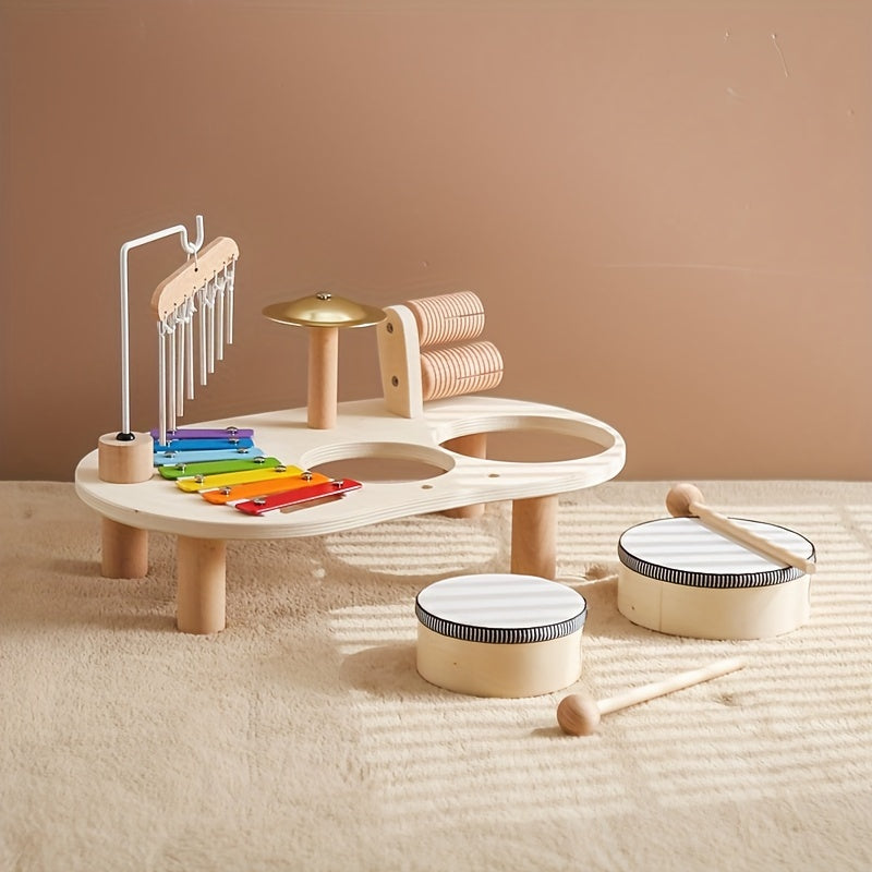 Houten Kinder Muziektafel – Creatief & Educatief Speelplezier!
