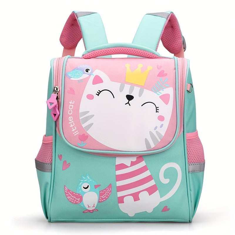 Kitten Rugzak voor Meisjes – Kleuter Schooltas