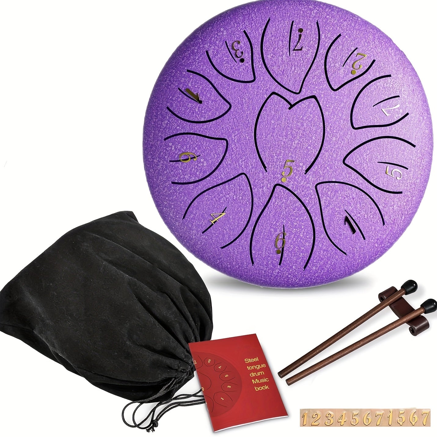 Tongue Drum – Compacte Tongtrommel voor Meditatie & Muziek